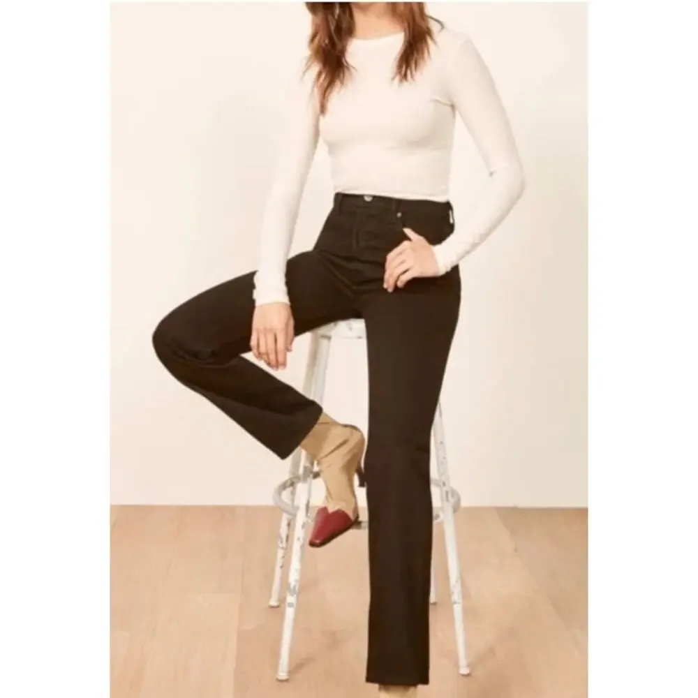 Reformation Cynthia High Rise Straight Jeans Size 24‎